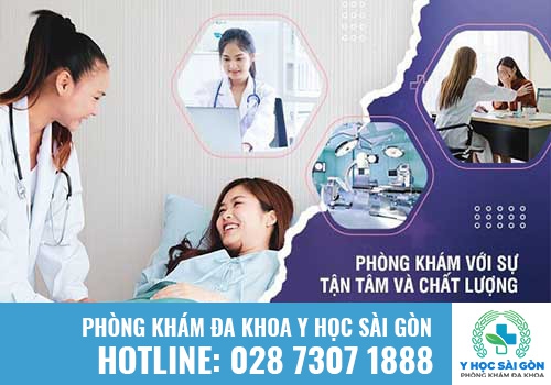 hỗ trợ điều trị  đau bụng dưới ở nữ giới  tại phòng khám Đa khoa Y Học Sài Gòn 